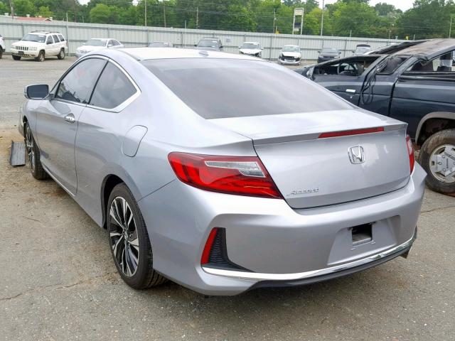 1HGCT1B83GA005888 - 2016 HONDA ACCORD EXL SILVER photo 3