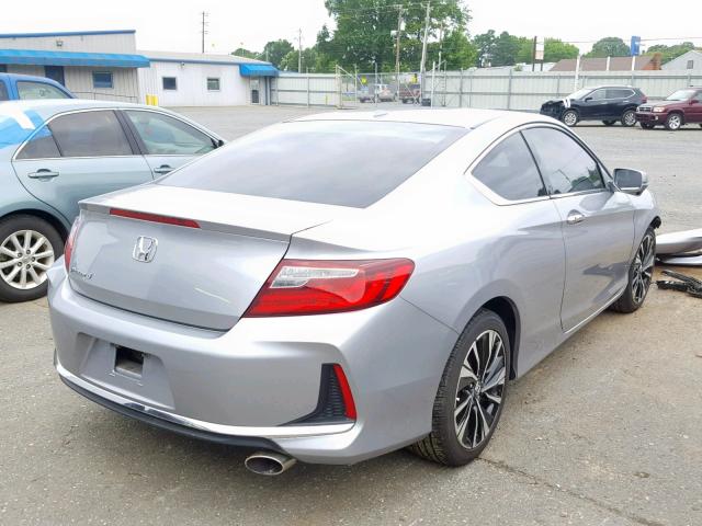 1HGCT1B83GA005888 - 2016 HONDA ACCORD EXL SILVER photo 4