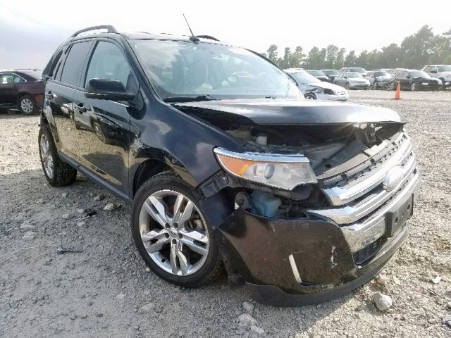 2FMDK3JC2CBA08069 - 2012 FORD EDGE SEL BLACK photo 1