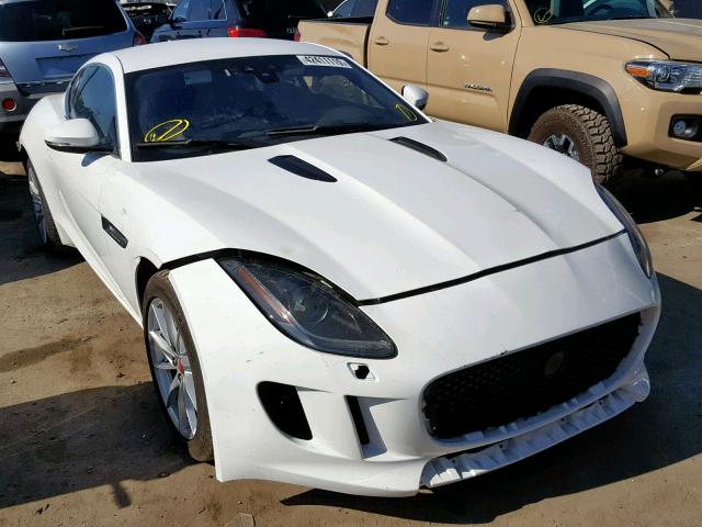 SAJDD1GX2JCK55314 - 2018 JAGUAR F-TYPE WHITE photo 1