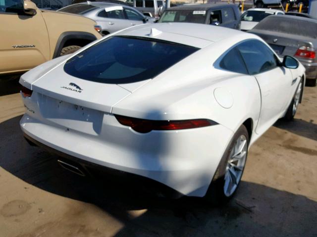 SAJDD1GX2JCK55314 - 2018 JAGUAR F-TYPE WHITE photo 4