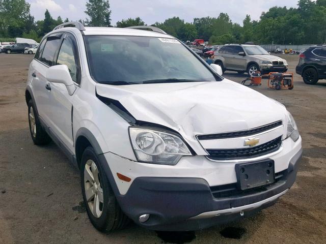 3GNAL2EK2CS596072 - 2012 CHEVROLET CAPTIVA SP WHITE photo 1