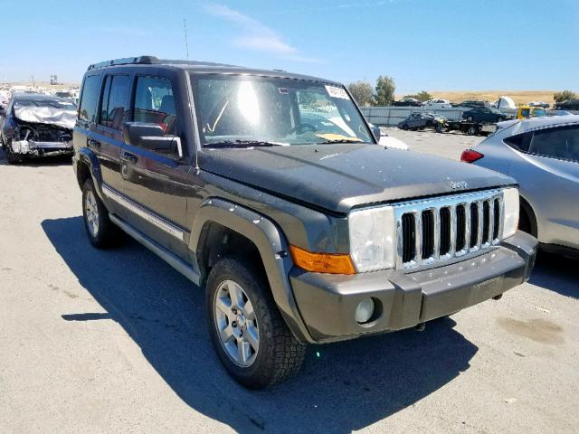 1J8HG58236C170922 - 2006 JEEP COMMANDER GREEN photo 1