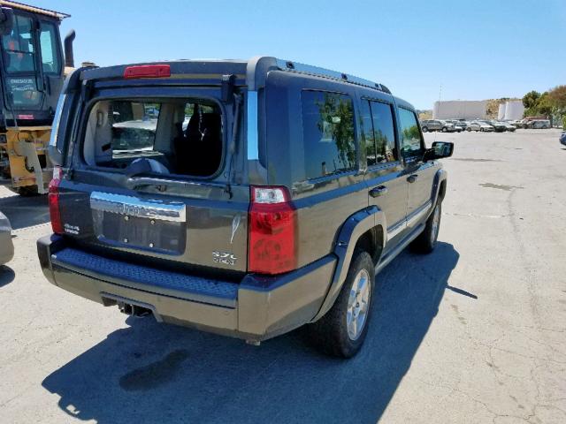 1J8HG58236C170922 - 2006 JEEP COMMANDER GREEN photo 4