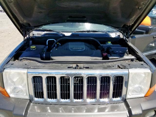 1J8HG58236C170922 - 2006 JEEP COMMANDER GREEN photo 7