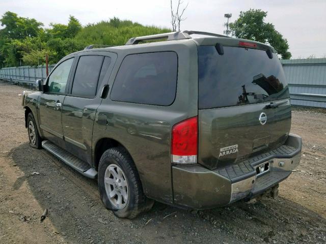 5N1AA08B54N709194 - 2004 NISSAN ARMADA SE GREEN photo 3