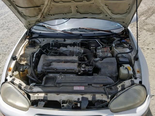 JM1EC435XS0407421 - 1995 MAZDA MX-3 BASE WHITE photo 7