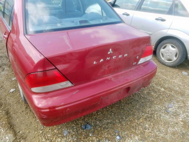 JA3AJ26E03U607673 - 2003 MITSUBISHI LANCER ES RED photo 9