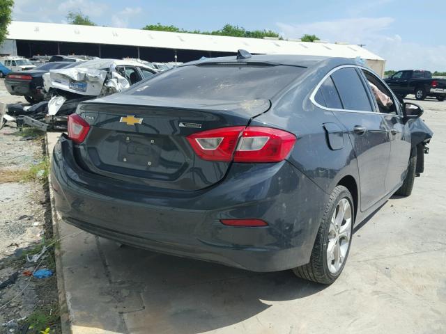 3G1BF5SM1HS517468 - 2017 CHEVROLET CRUZE PREM GRAY photo 4