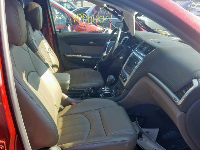 1GKKVSKD6HJ271743 - 2017 GMC ACADIA LIM RED photo 5