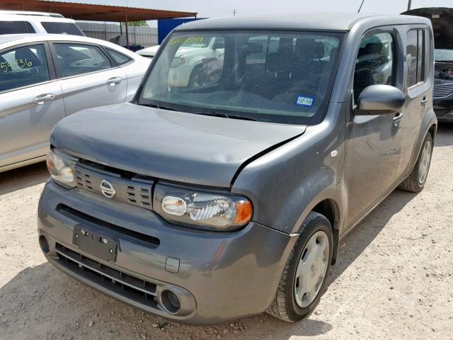 JN8AZ2KR6BT214191 - 2011 NISSAN CUBE BASE GRAY photo 2