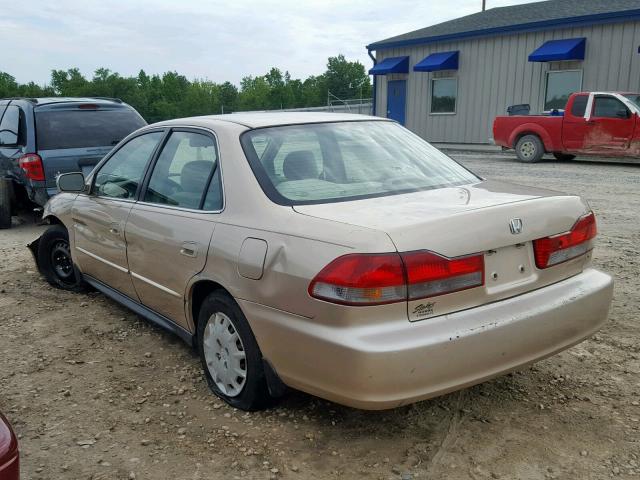 1HGCG56481A007212 - 2001 HONDA ACCORD LX GOLD photo 3