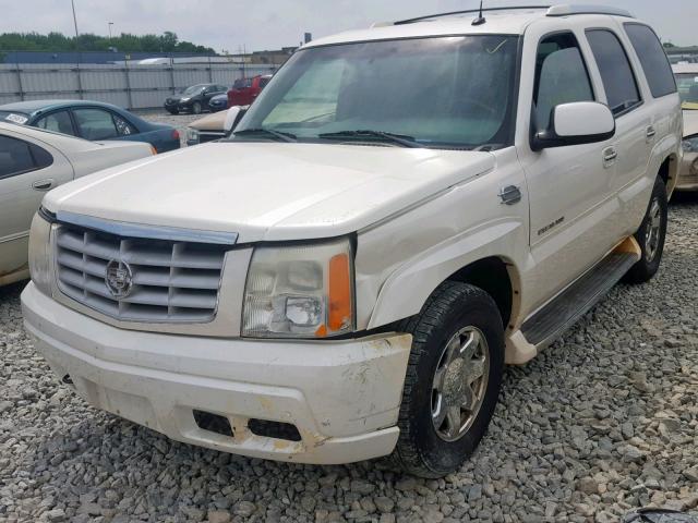 1GYEK63N73R166147 - 2003 CADILLAC ESCALADE L WHITE photo 2