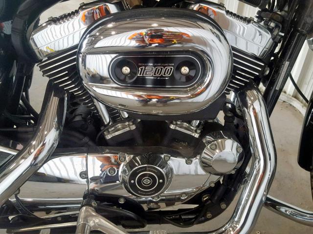 1HD1CWP446K439589 - 2006 HARLEY-DAVIDSON XL1200 L BLACK photo 7