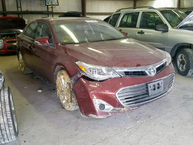 4T1BK1EB7DU018587 - 2013 TOYOTA AVALON BAS MAROON photo 1