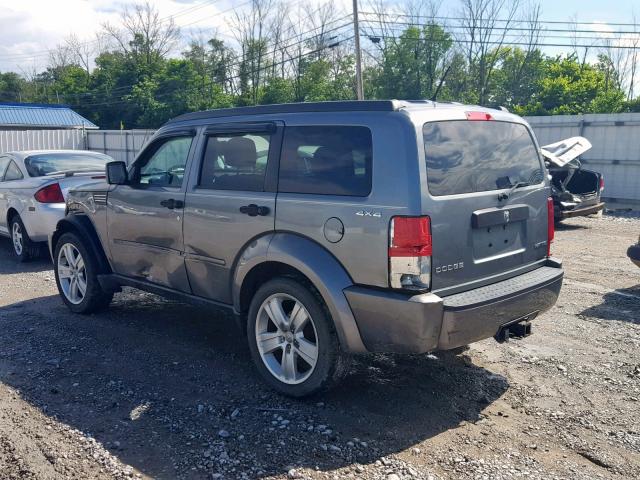 1D4PU4GK2BW602127 - 2011 DODGE NITRO HEAT GRAY photo 3