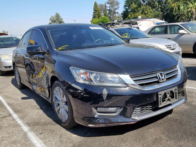 1HGCR2F87FA031410 - 2015 HONDA ACCORD EXL BLACK photo 1