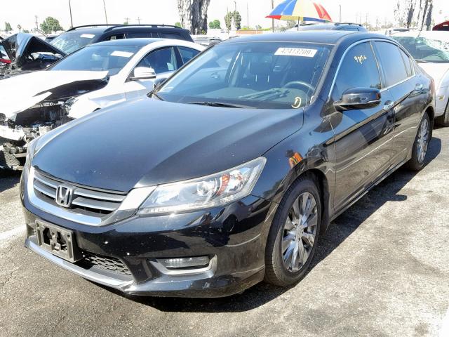 1HGCR2F87FA031410 - 2015 HONDA ACCORD EXL BLACK photo 2