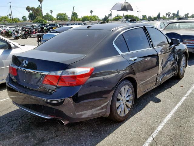 1HGCR2F87FA031410 - 2015 HONDA ACCORD EXL BLACK photo 4