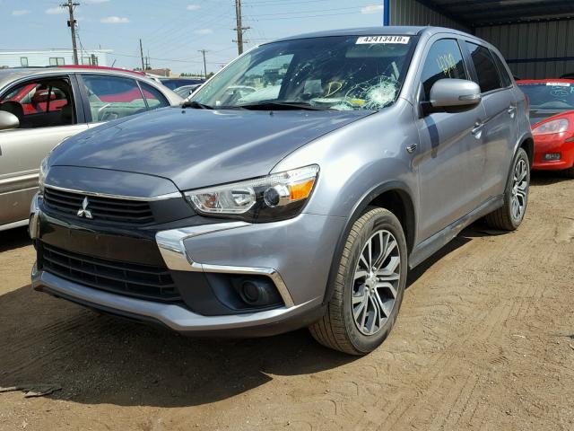 JA4AP3AU8GZ040684 - 2016 MITSUBISHI OUTLANDER GRAY photo 2