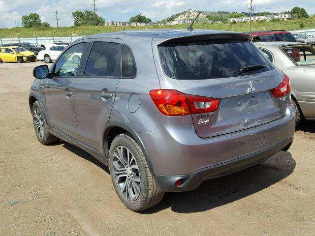 JA4AP3AU8GZ040684 - 2016 MITSUBISHI OUTLANDER GRAY photo 3