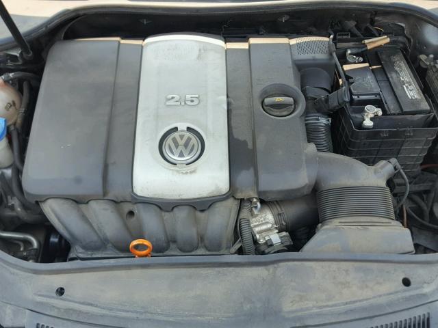 3VWDF71K96M794119 - 2006 VOLKSWAGEN JETTA 2.5L CHARCOAL photo 7