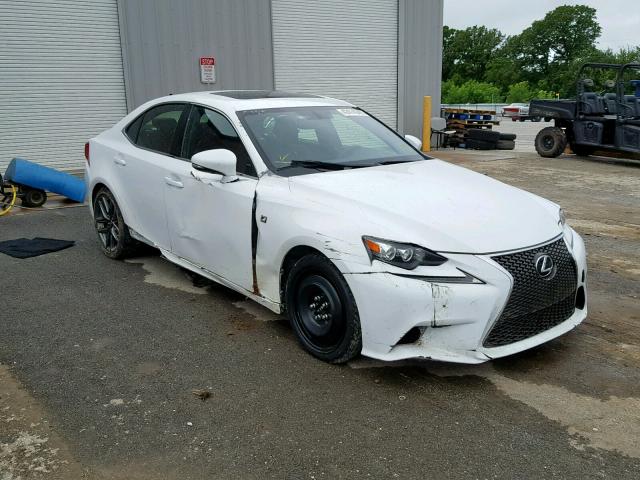 JTHCE1D26E5005342 - 2014 LEXUS IS 350 WHITE photo 1