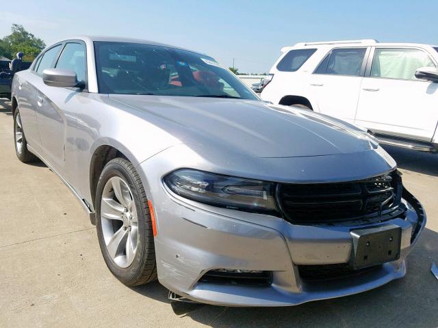 2C3CDXHGXGH332355 - 2016 DODGE CHARGER SX SILVER photo 1