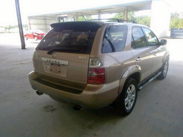 2HNYD18924H548691 - 2004 ACURA MDX TOURIN TAN photo 4