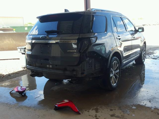 1FM5K7F87GGA87897 - 2016 FORD EXPLORER L CHARCOAL photo 4