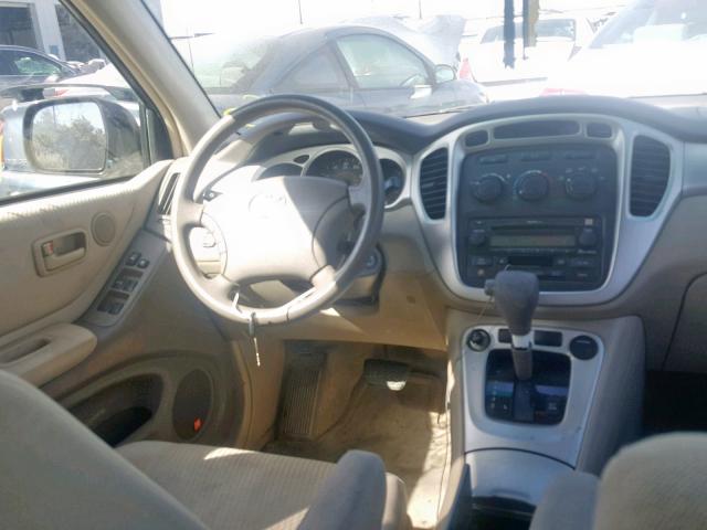 JTEEP21A660159159 - 2006 TOYOTA HIGHLANDER GOLD photo 9