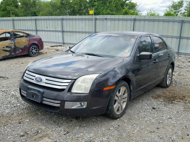 3FAFP08116R190649 - 2006 FORD FUSION SEL GRAY photo 2