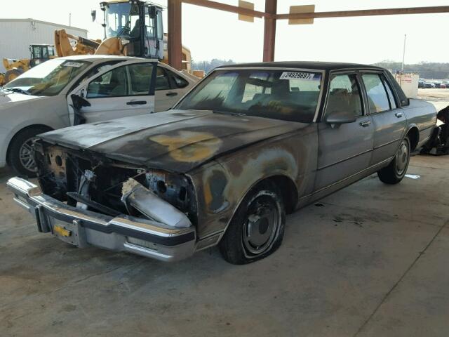 1G1BN69HXGY105669 - 1986 CHEVROLET CAPRICE CL SILVER photo 2