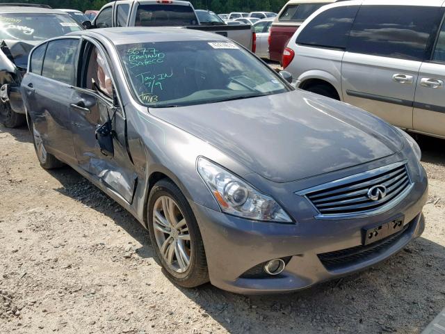 JN1CV6APXFM502161 - 2015 INFINITI Q40 GRAY photo 1