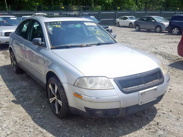 WVWTH63B92P301012 - 2002 VOLKSWAGEN PASSAT GLX SILVER photo 1