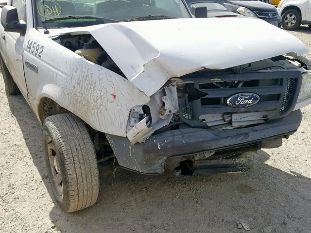 1FTKR1AD0BPA35850 - 2011 FORD RANGER WHITE photo 9