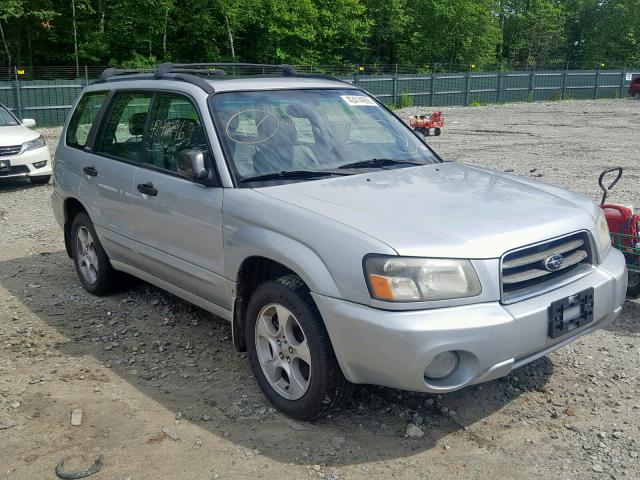 JF1SG656X3H749730 - 2003 SUBARU FORESTER 2 SILVER photo 1