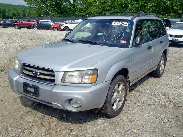 JF1SG656X3H749730 - 2003 SUBARU FORESTER 2 SILVER photo 2