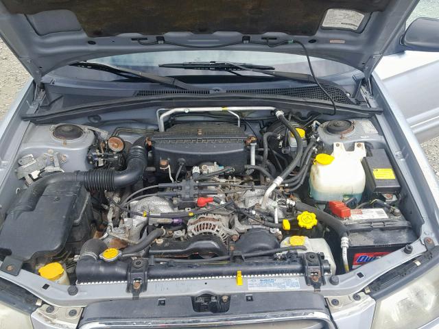 JF1SG656X3H749730 - 2003 SUBARU FORESTER 2 SILVER photo 7