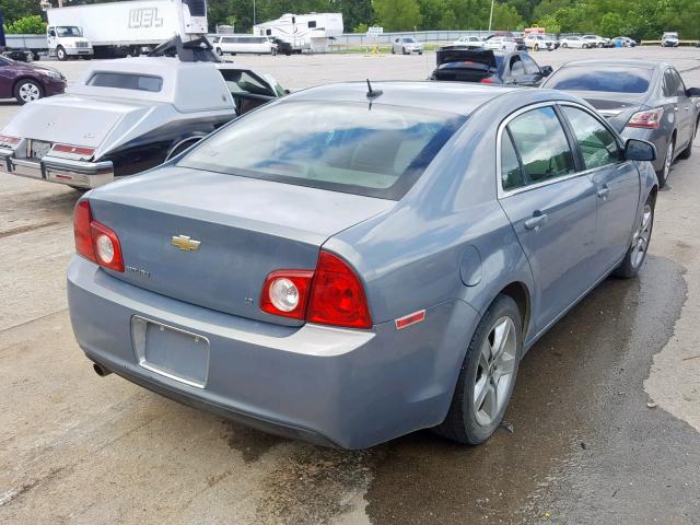 1G1ZH57B09F204661 - 2009 CHEVROLET MALIBU 1LT 蓝色 照片 4