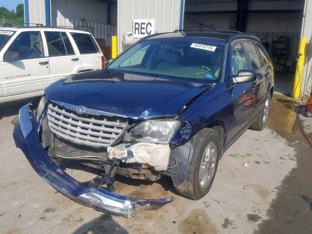 2C8GF68424R631172 - 2004 CHRYSLER PACIFICA BLUE photo 2