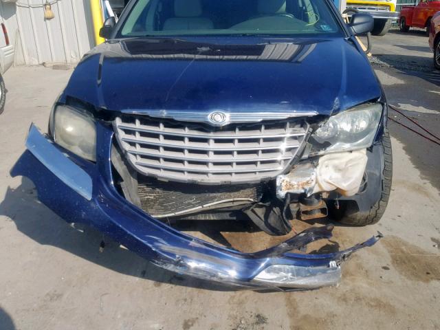 2C8GF68424R631172 - 2004 CHRYSLER PACIFICA BLUE photo 9