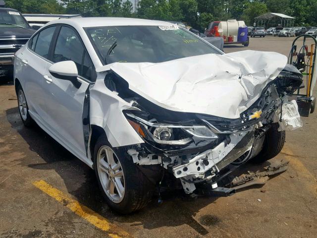 1G1BE5SM8H7268202 - 2017 CHEVROLET CRUZE LT WHITE photo 1