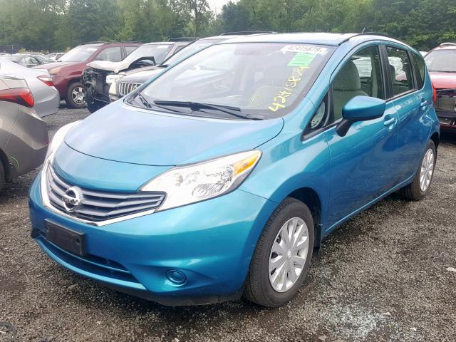 3N1CE2CP4FL441017 - 2015 NISSAN VERSA NOTE BLUE photo 2