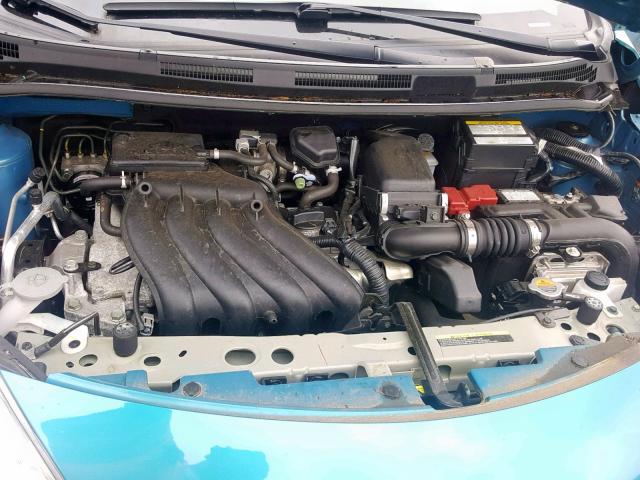 3N1CE2CP4FL441017 - 2015 NISSAN VERSA NOTE BLUE photo 7