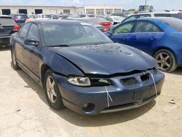 1G2WP52K82F223909 - 2002 PONTIAC GRAND PRIX BLUE photo 1