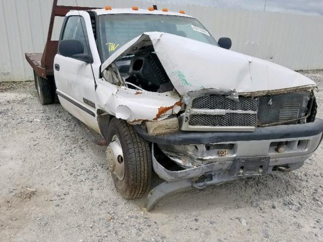 1B7MC33D9WJ128605 - 1998 DODGE RAM 3500 WHITE photo 1