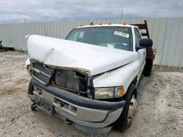 1B7MC33D9WJ128605 - 1998 DODGE RAM 3500 WHITE photo 2