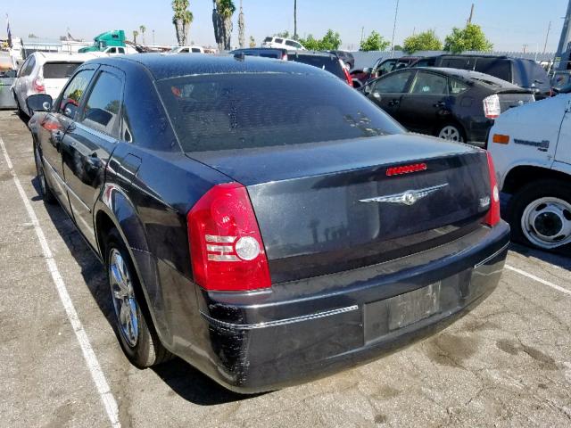 2C3LA53G98H245245 - 2008 CHRYSLER 300 TOURIN BLACK photo 3