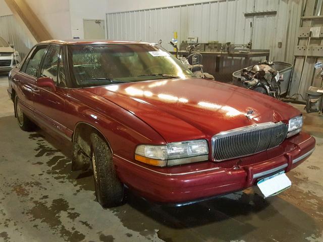 1G4CW52K9TH606244 - 1996 BUICK PARK AVENU MAROON photo 1